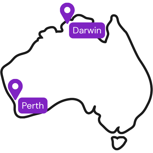 Map of Australia